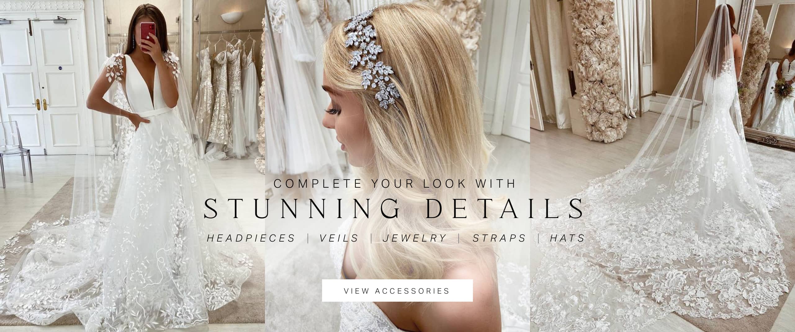 Photo of model wearing Eleganza Sposa Accessories