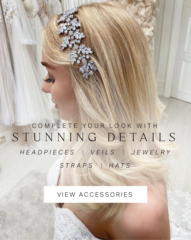 Photo of model wearing Eleganza Sposa Accessories